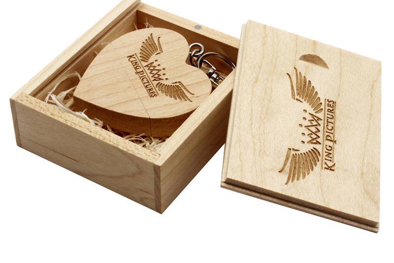 Chiavi USB in legno