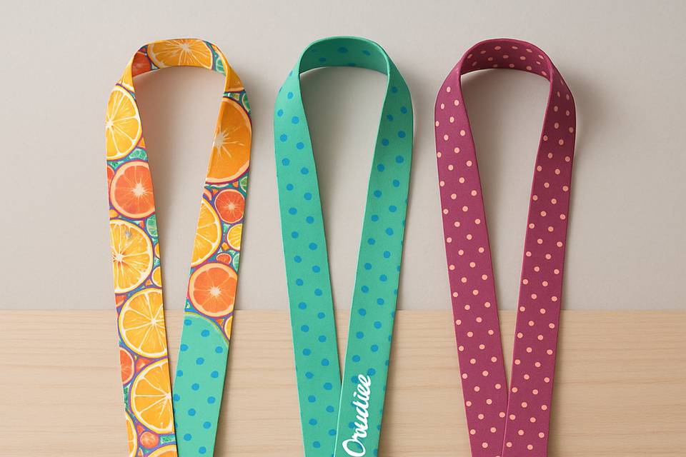 Lacci da colllo, lanyards