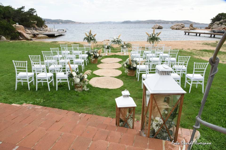 Allestimento cerimonia