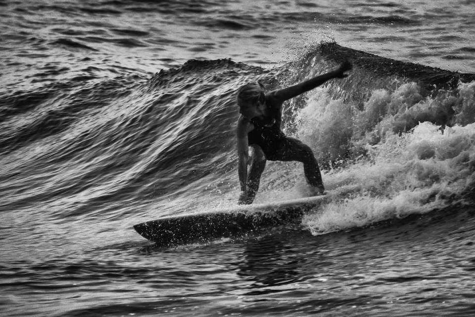 Surfer weddings