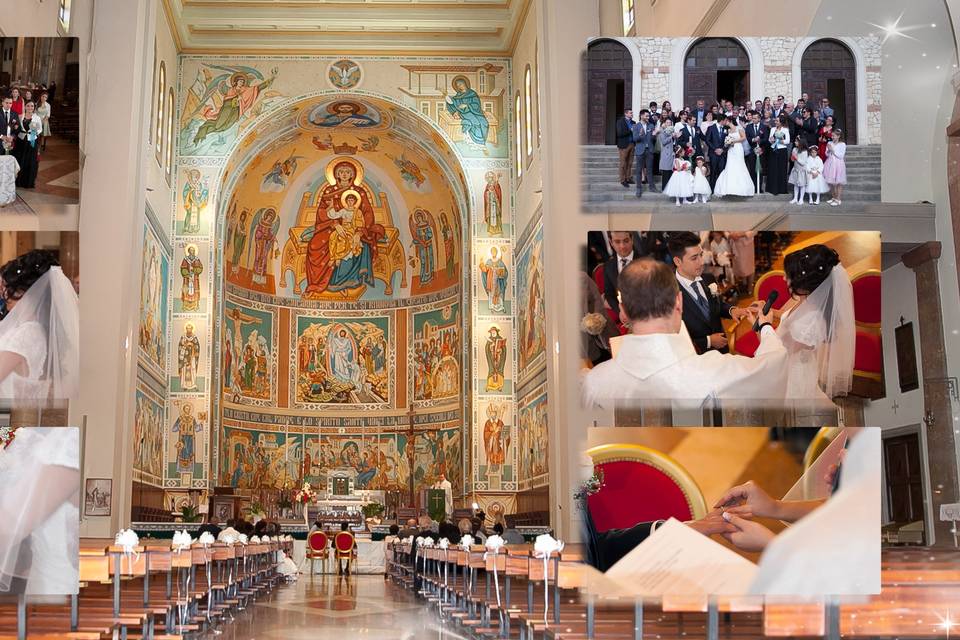 attimi della cerimonia