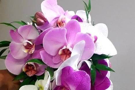 Bouquet con Phalenopsis