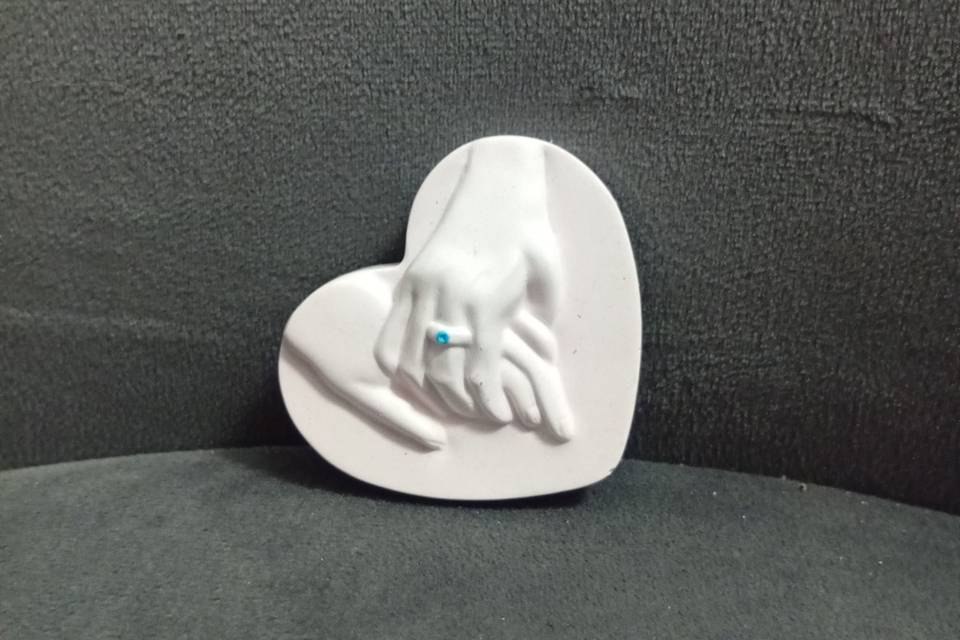 Segnaposto di gesso