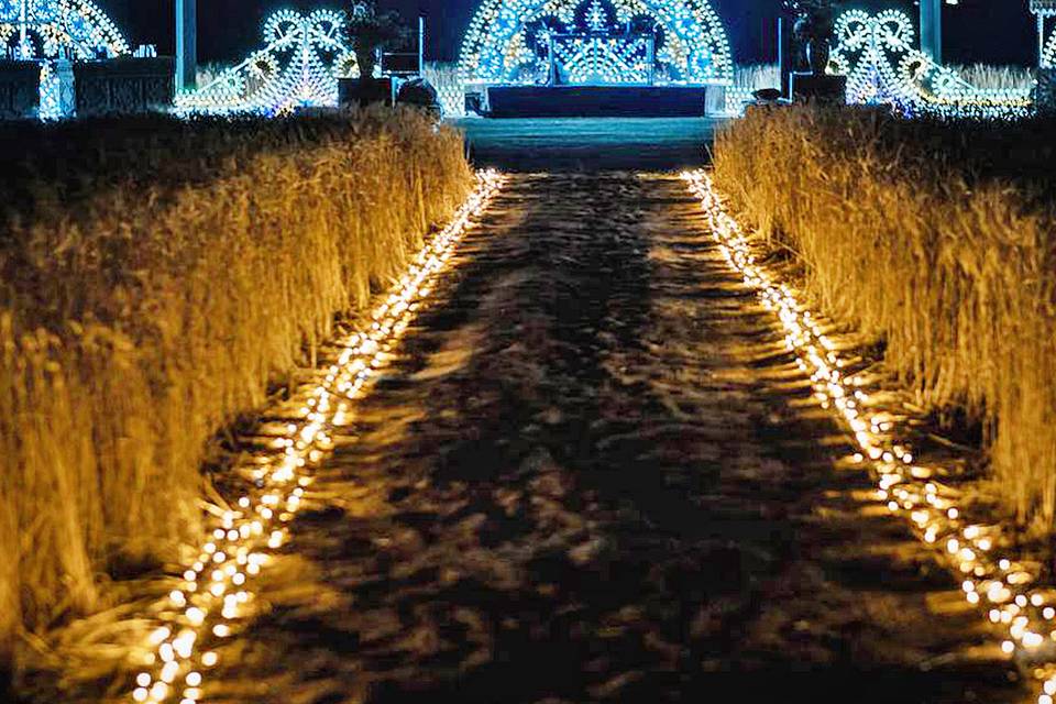 Luminarie matrimonio