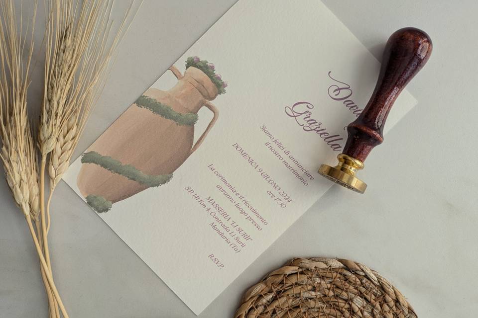 Inviti matrimonio Puglia