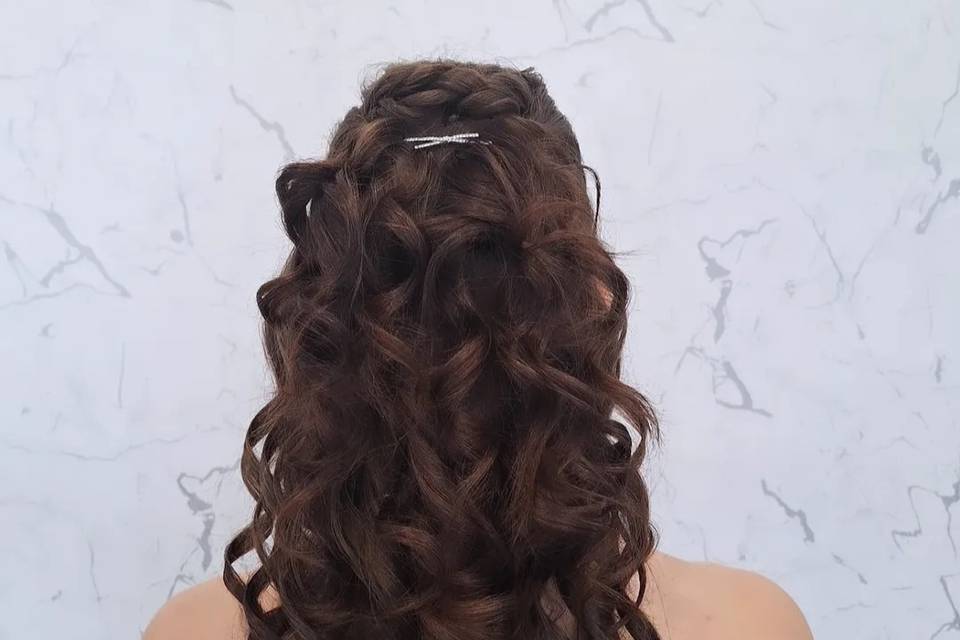 On hair