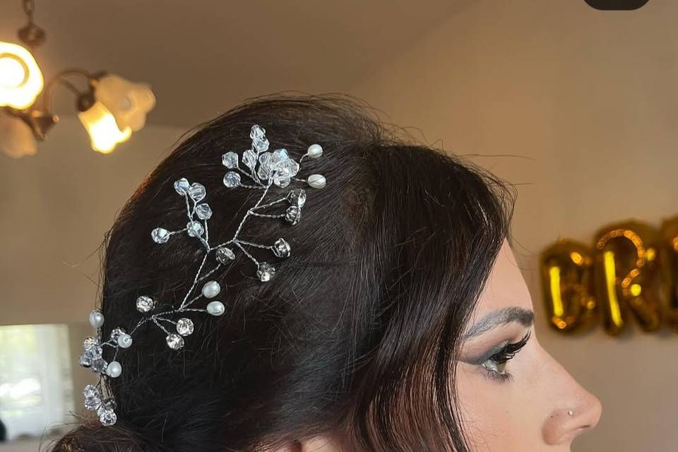 On hair