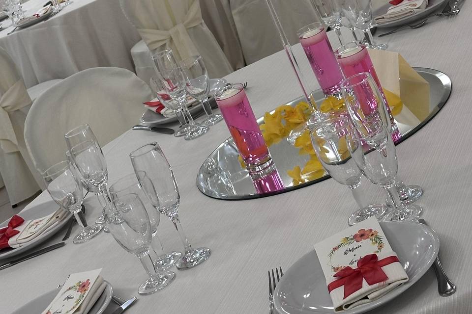 Allestimento tavolo