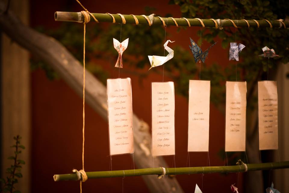 Tableau matrimonio orientale