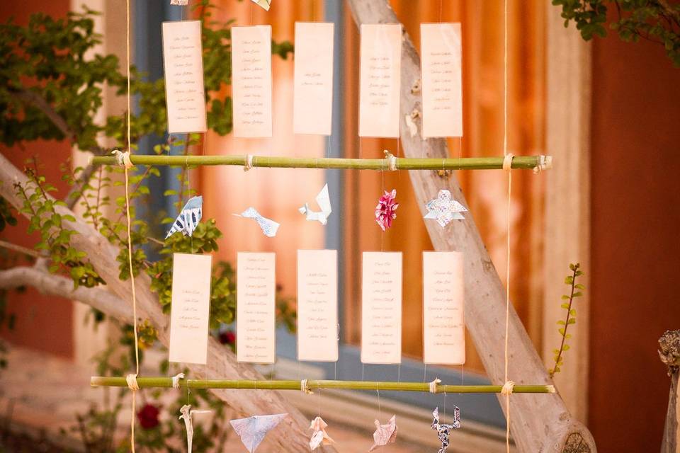Tableau matrimonio orientale
