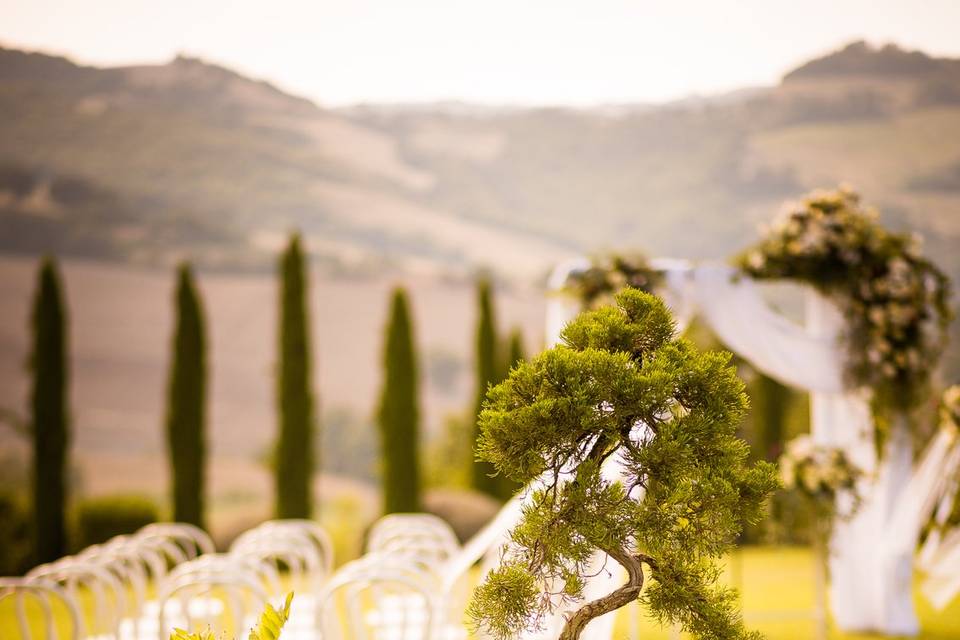 Dettagli matrimonio orientale