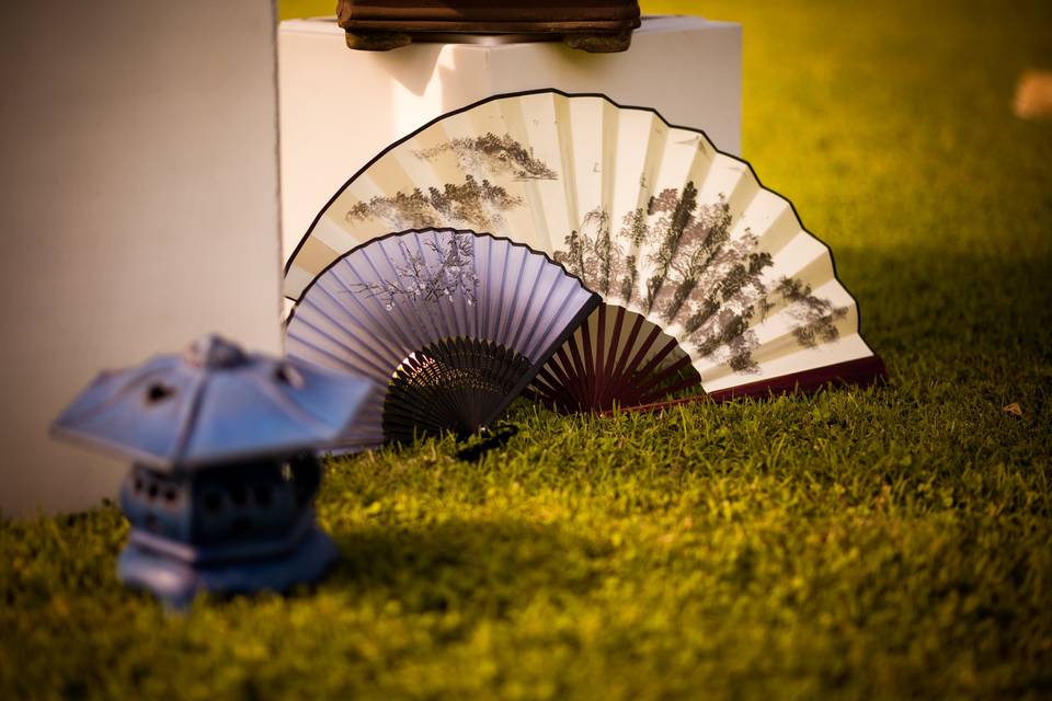 Dettagli matrimonio orientale