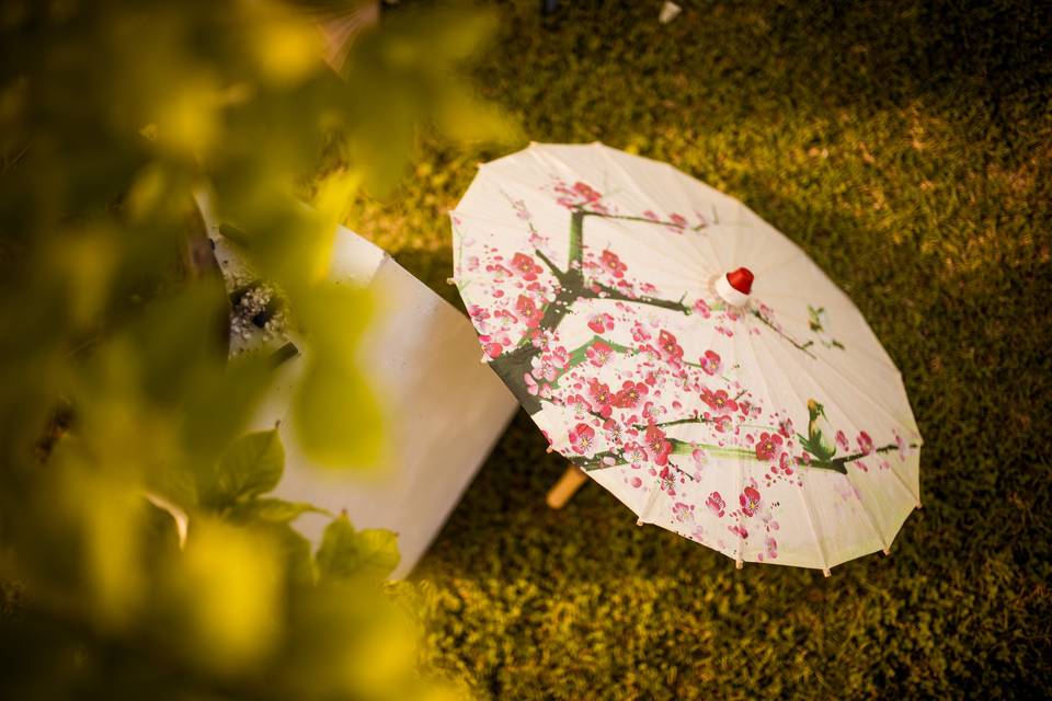 Dettagli matrimonio orientale
