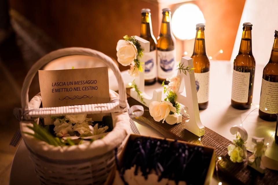 Bomboniere e guestbook