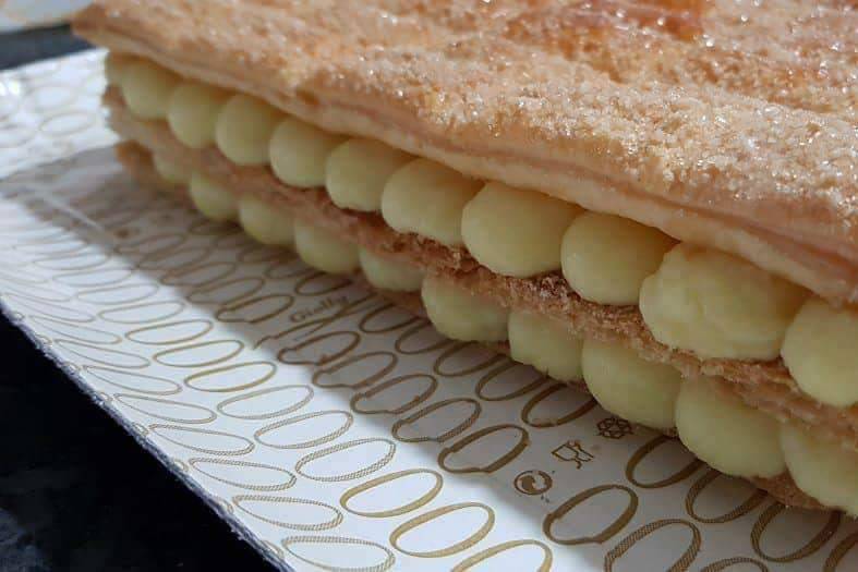 Millefoglie con crema pasticce