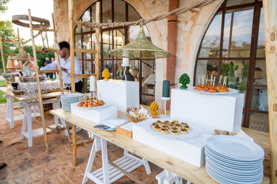 allestimento buffet