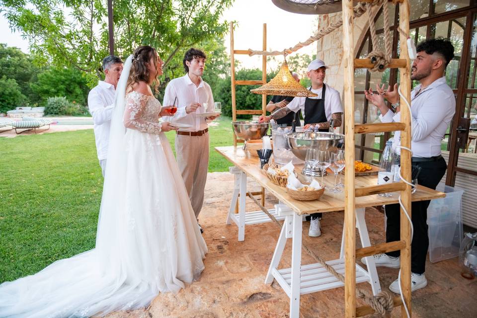 buffet di nozze