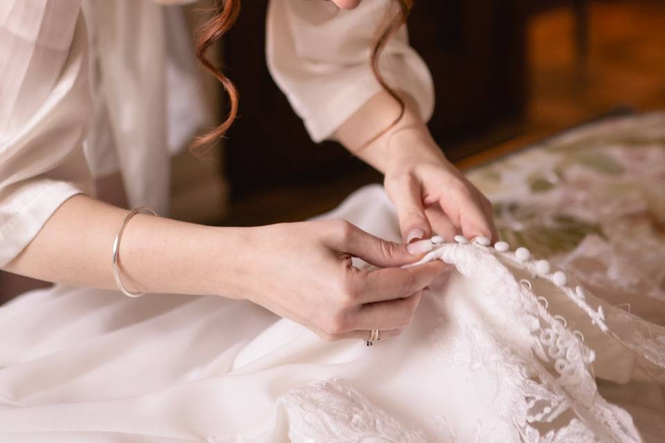 Preparazione sposa