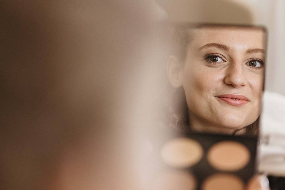 Preparazione sposa