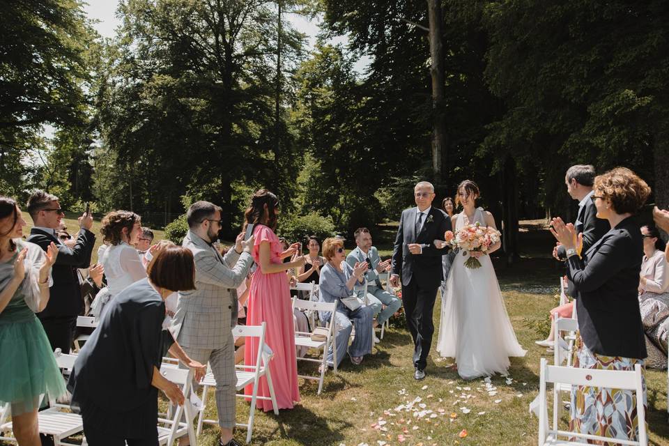 L'incontro con il papà