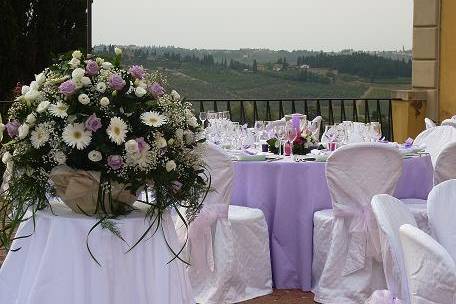 Matrimonio con colori etnici