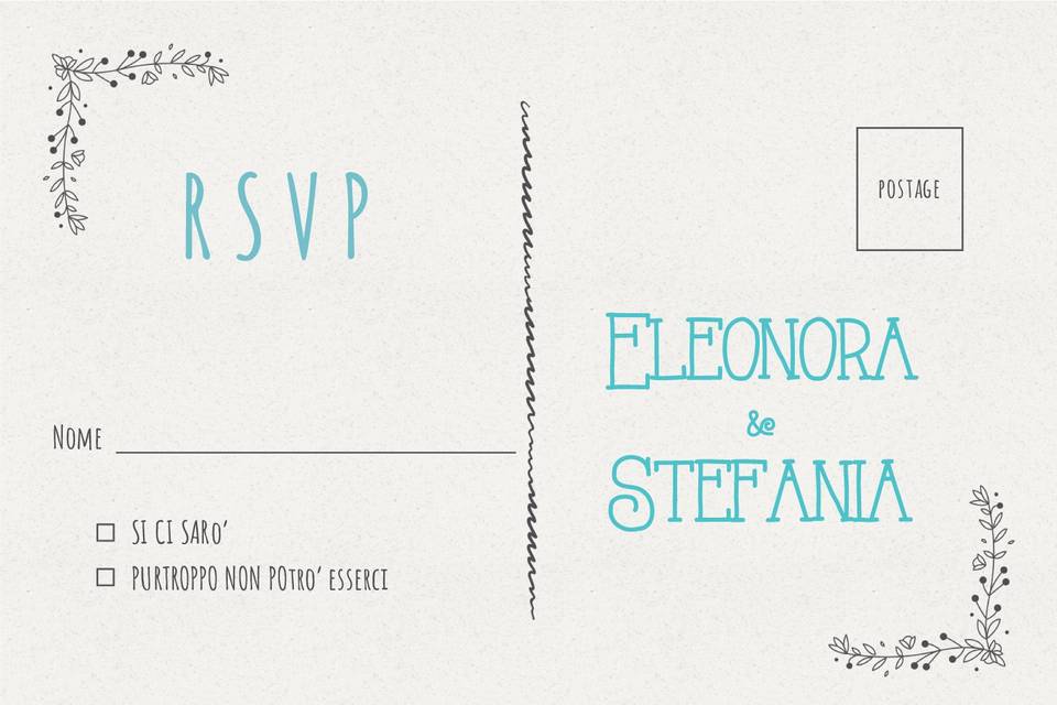 RSVP Eleonora e Stefania