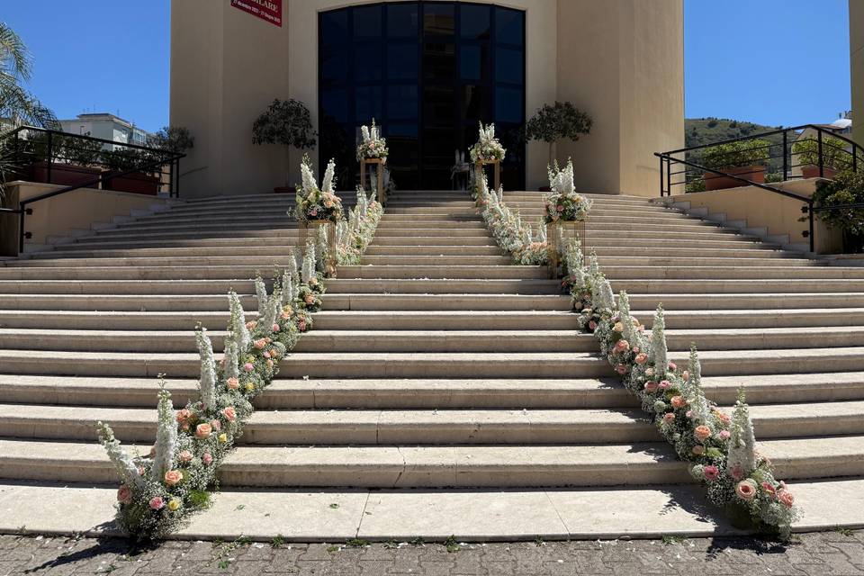 Ingresso e scalinata