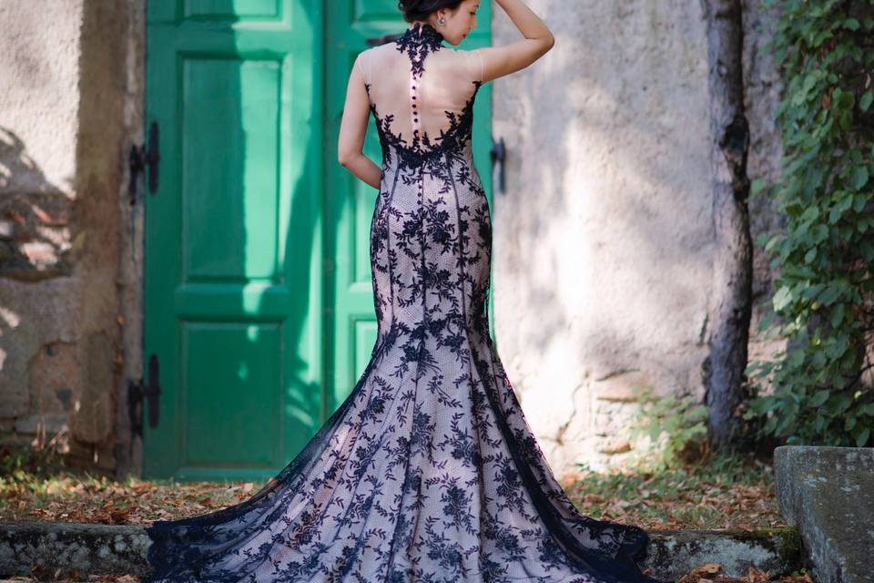 Una acconciatura elegante