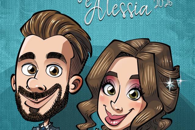 Caricatura Sposi