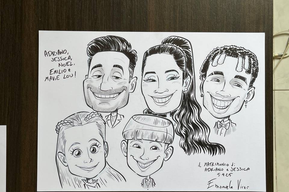 Caricatura Invitati