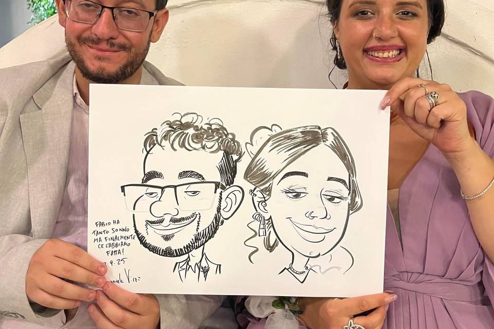 Caricatura Invitati