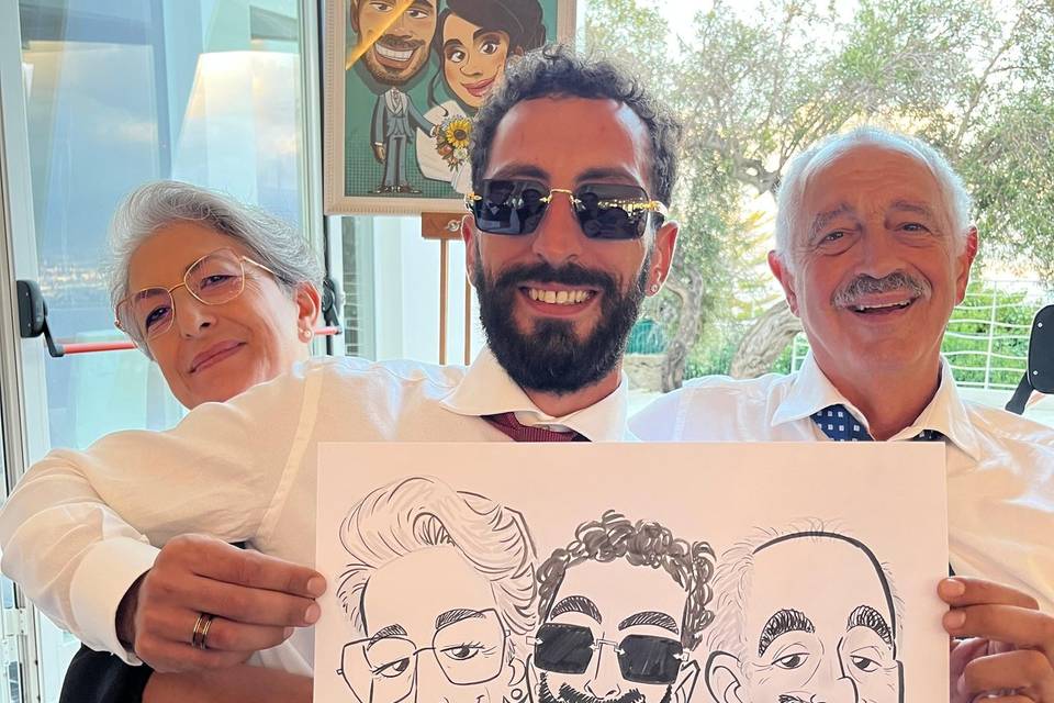 Caricatura Invitati