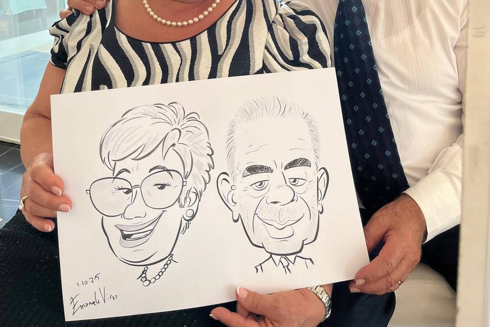 Caricatura Invitati