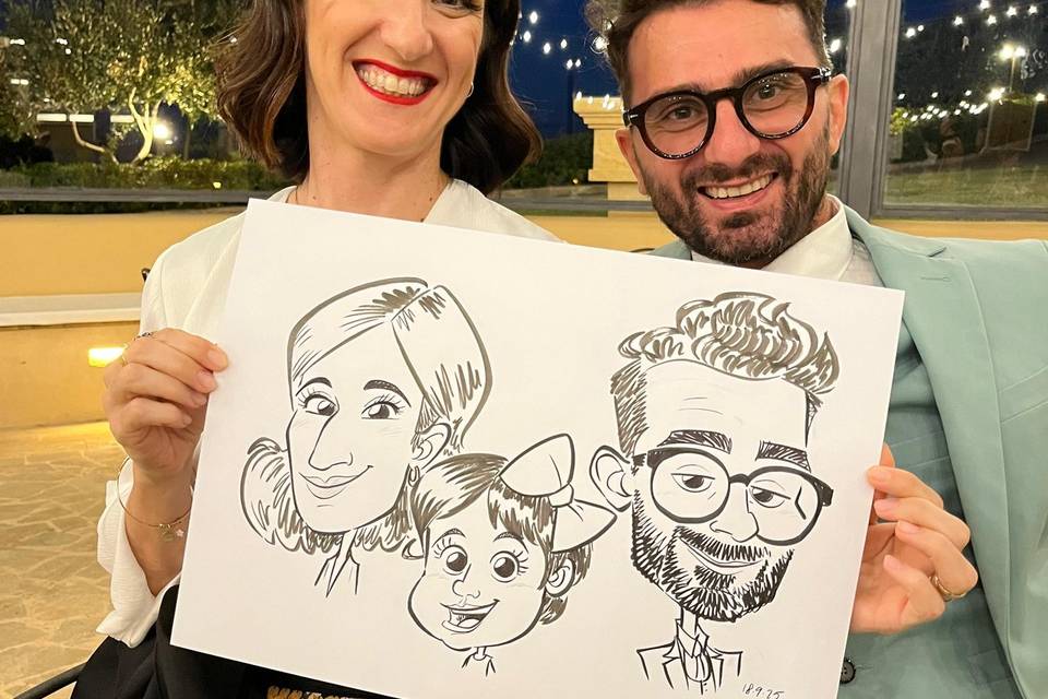 Caricatura Invitati