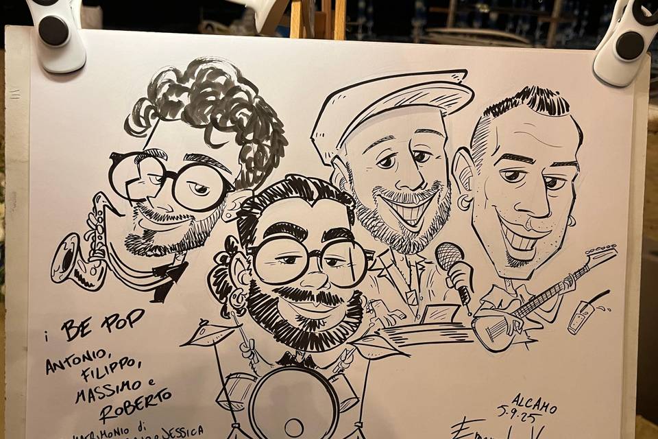 Caricatura Invitati