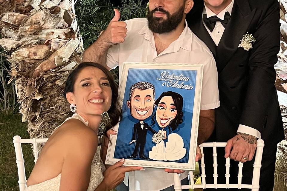Caricatura Sposi