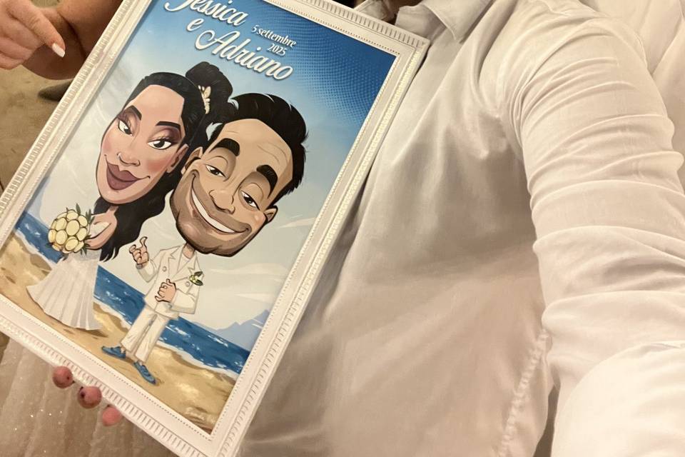 Caricatura Sposi