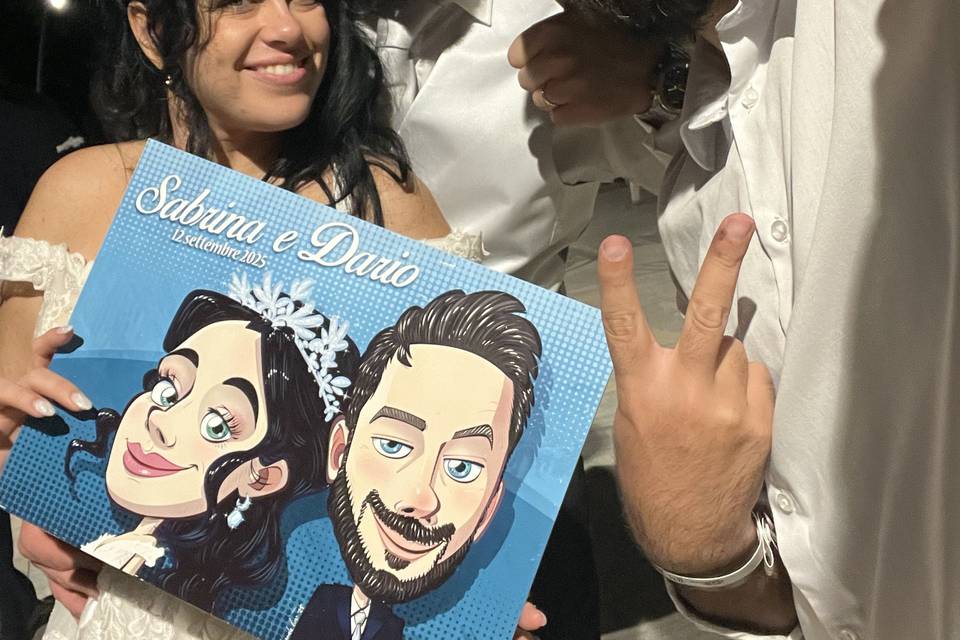 Caricatura Sposi