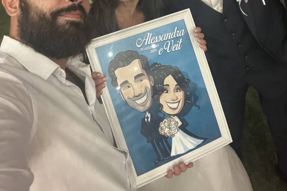 Caricatura Sposi