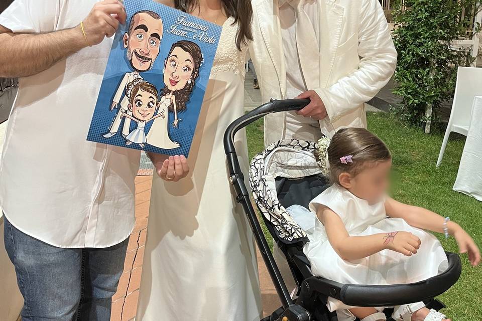 Caricatura Sposi