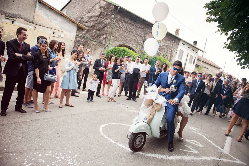 Matrimoni in vespa