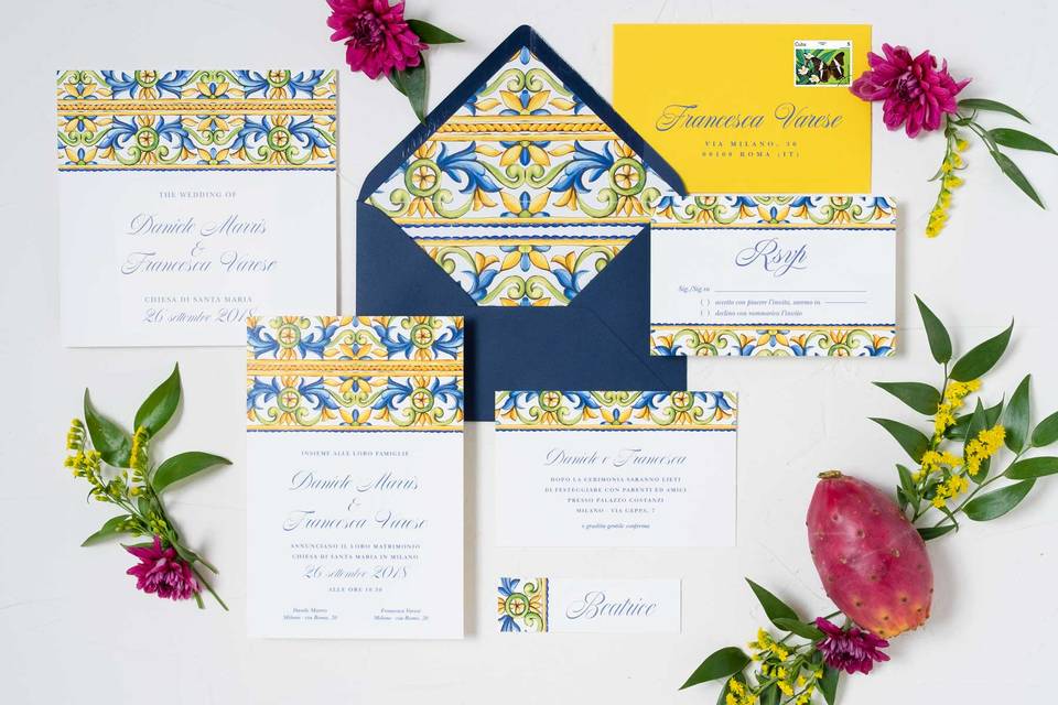 Segnaposto ricevimento di nozze Abigail - My Wedding Paper