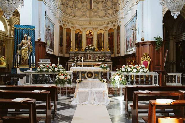 Allestimento chiesa