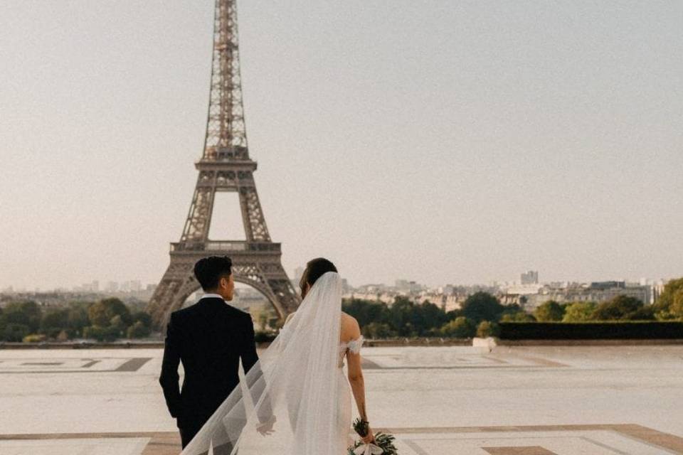 Wedding in paris