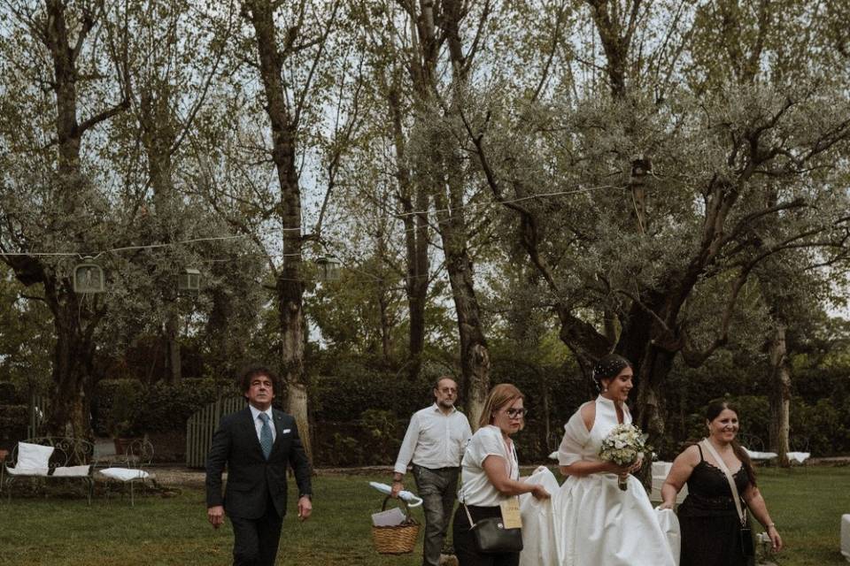 L arrivo della sposa