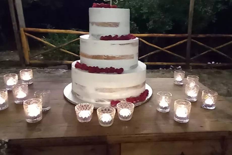 La wedding cake