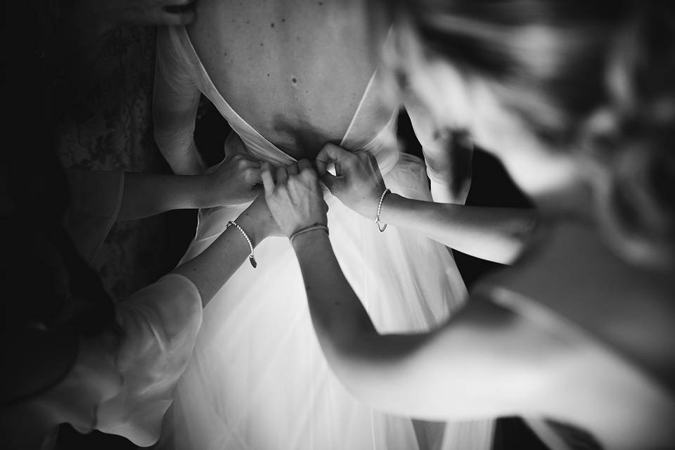 Preparazione sposa