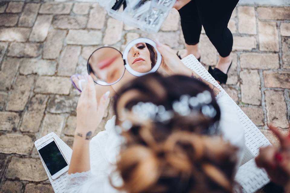 Preparazione sposa