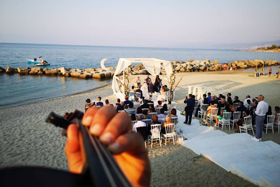 Violino in Spiaggia Rito Civil