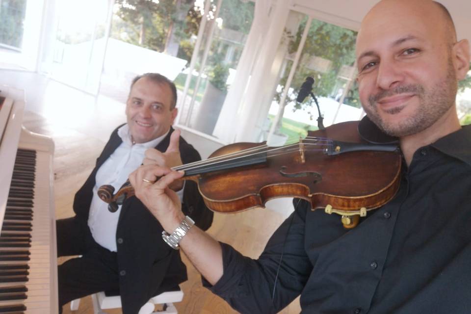Al Klopé con il Grande Pianist